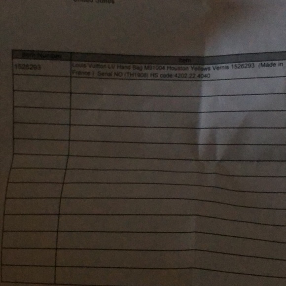 ‼️PRICE DROP‼️💯Authentic Louis Vuitton Houston Yellow Hand Bag - Picture 8 of 10
